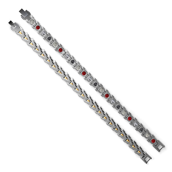 ProTEQ4 Gamma, 22cm, unisex / Титановый браслет ПроТЕК4 Гамма, унисекс, 22 см / Магнитные украшения. повышение иммунитета. отрицательно заряженные ионы