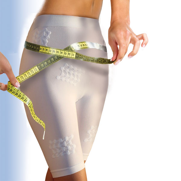 Coffee Slim PRO, White, XS / Шорты для похудения с кофеином и кокосовым маслом, белые, XS при обхвате талии менее 69см.