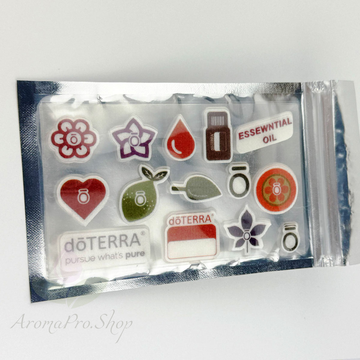 Новая коллекция аромастикеров doTERRA, 56 штук