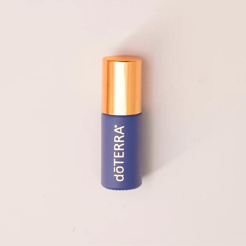 Флакон ролик: Матовое стекло, 5 мл, (1 шт.) синий