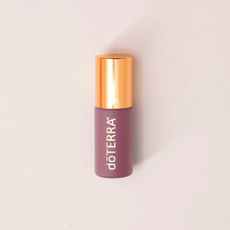 Флакон ролик: Матовое стекло, 5 мл, (1 шт.) светло-фиолетовый