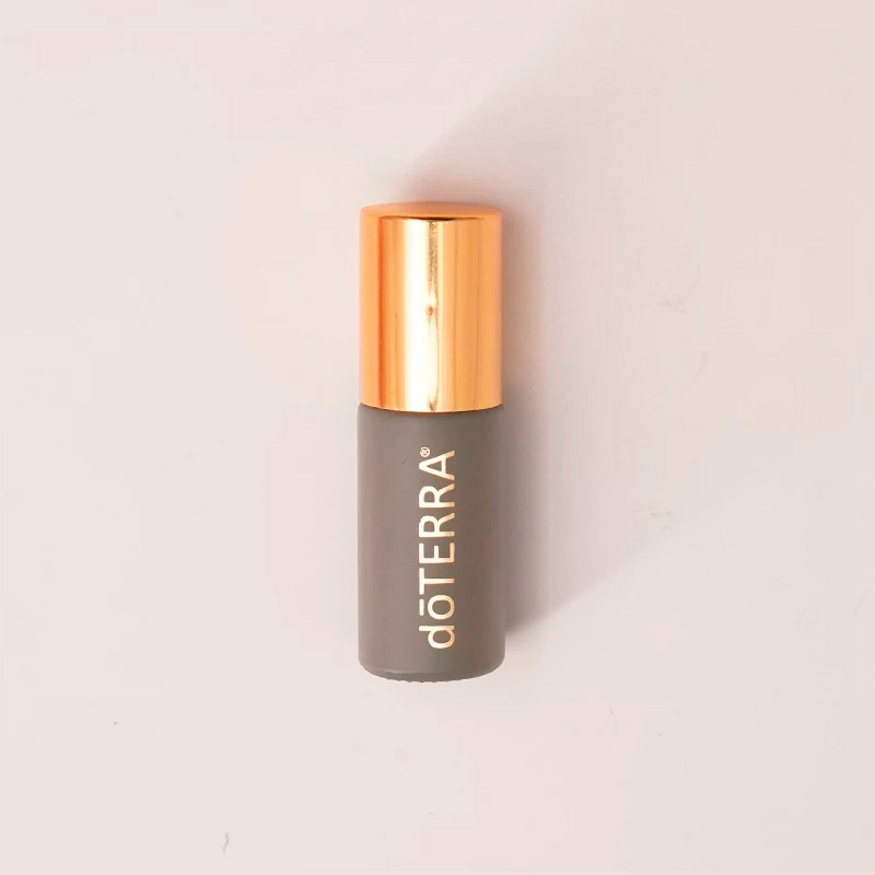 Флакон ролик: Матовое стекло, 5 мл, (1 шт.) серый