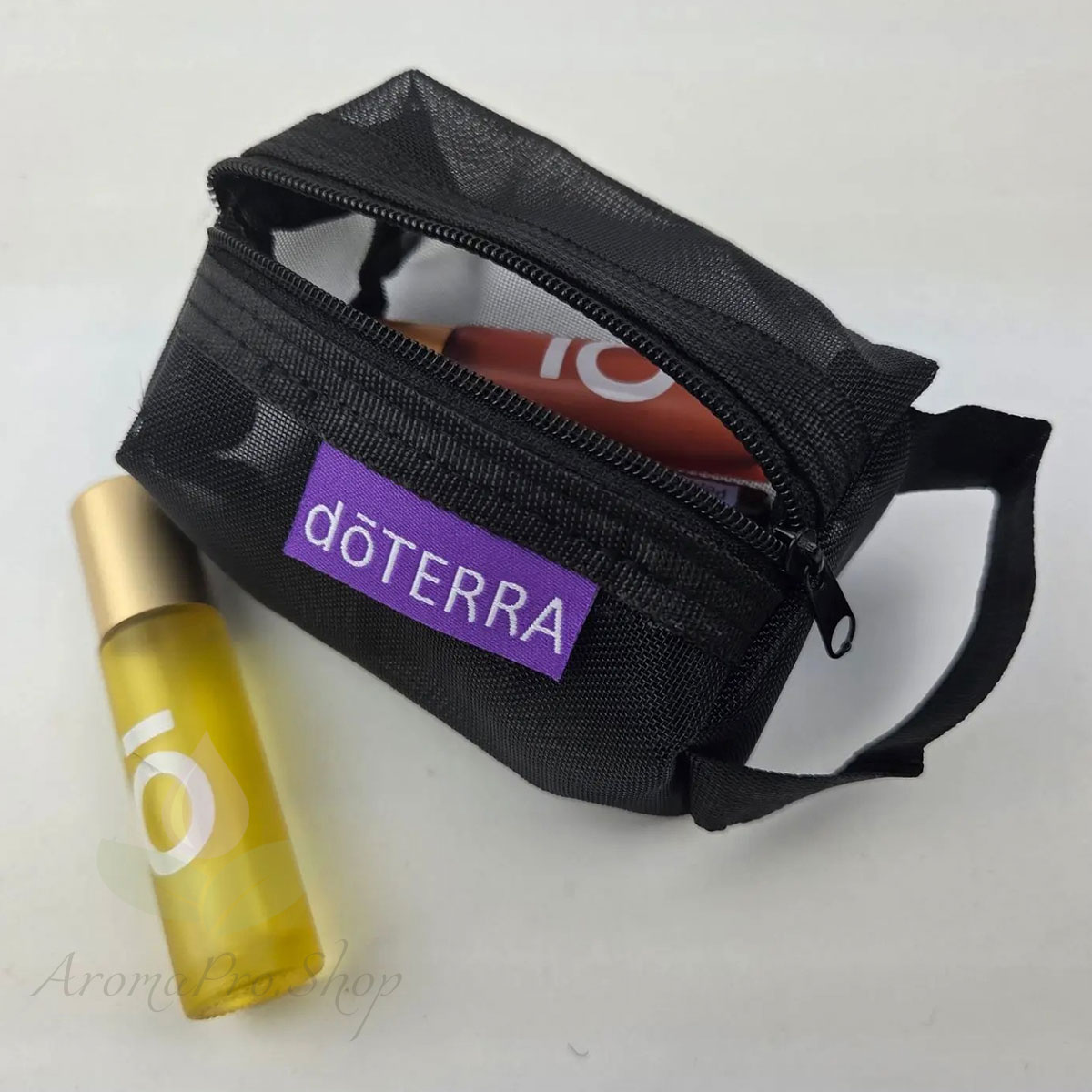 Аромакосметичка doTERRA черная сеточка
