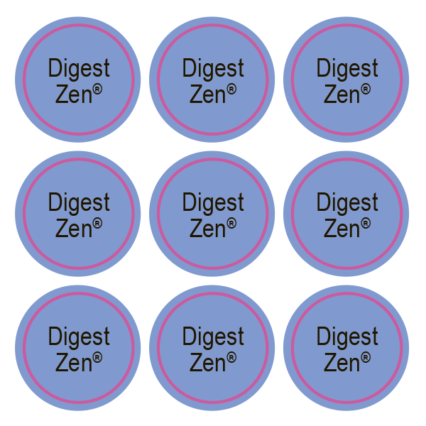 Стикеры DigestZen / 108 стикеров на 1 листе